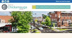 Desktop Screenshot of cityofchickamauga.org