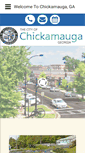 Mobile Screenshot of cityofchickamauga.org